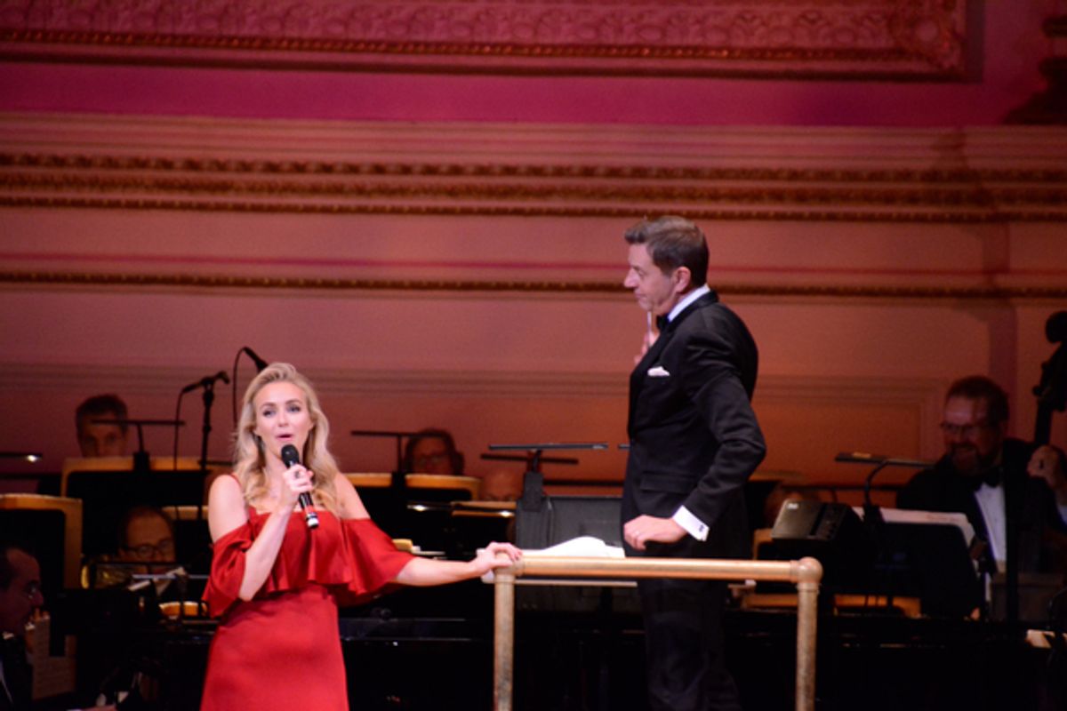 Betsy Wolfe and Steven Reineke at 