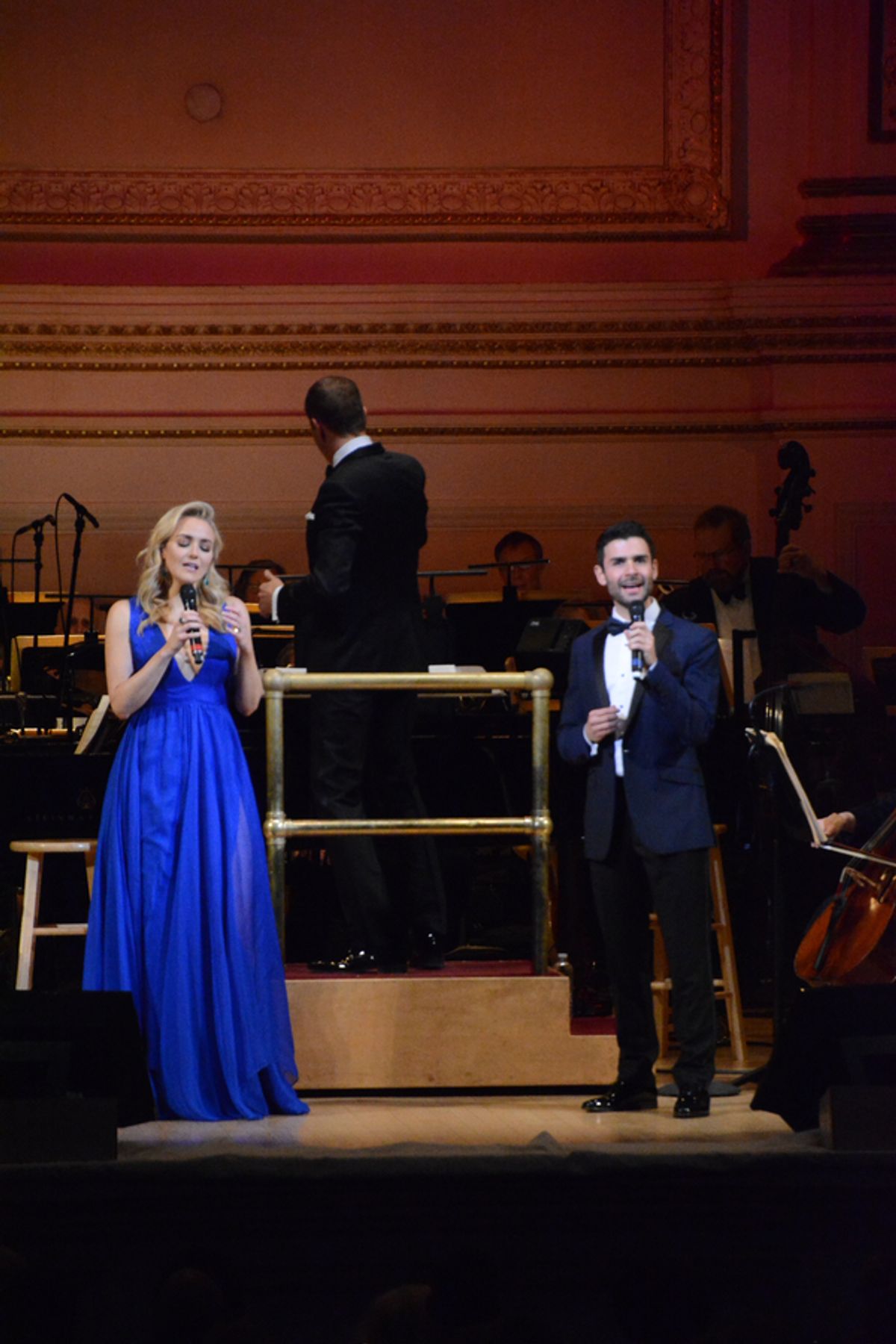 Betsy Wolfe and Adam Kantor at 