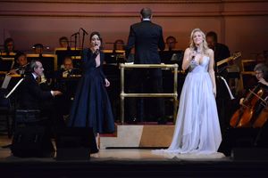 Sara Bareilles and Betsy Wolfe Photo