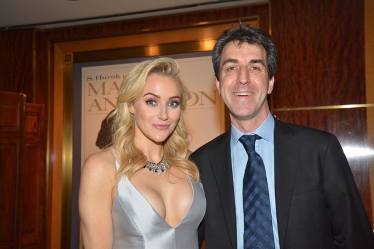 Betsy Wolfe and Jason Robert Brown at 