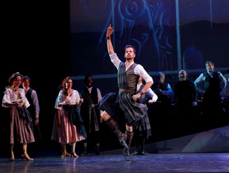 Review:  Christopher Wheeldon Stages a Thrilling City Center Mounting of Lerner and Loewe's Sumptuous BRIGADOON  Image