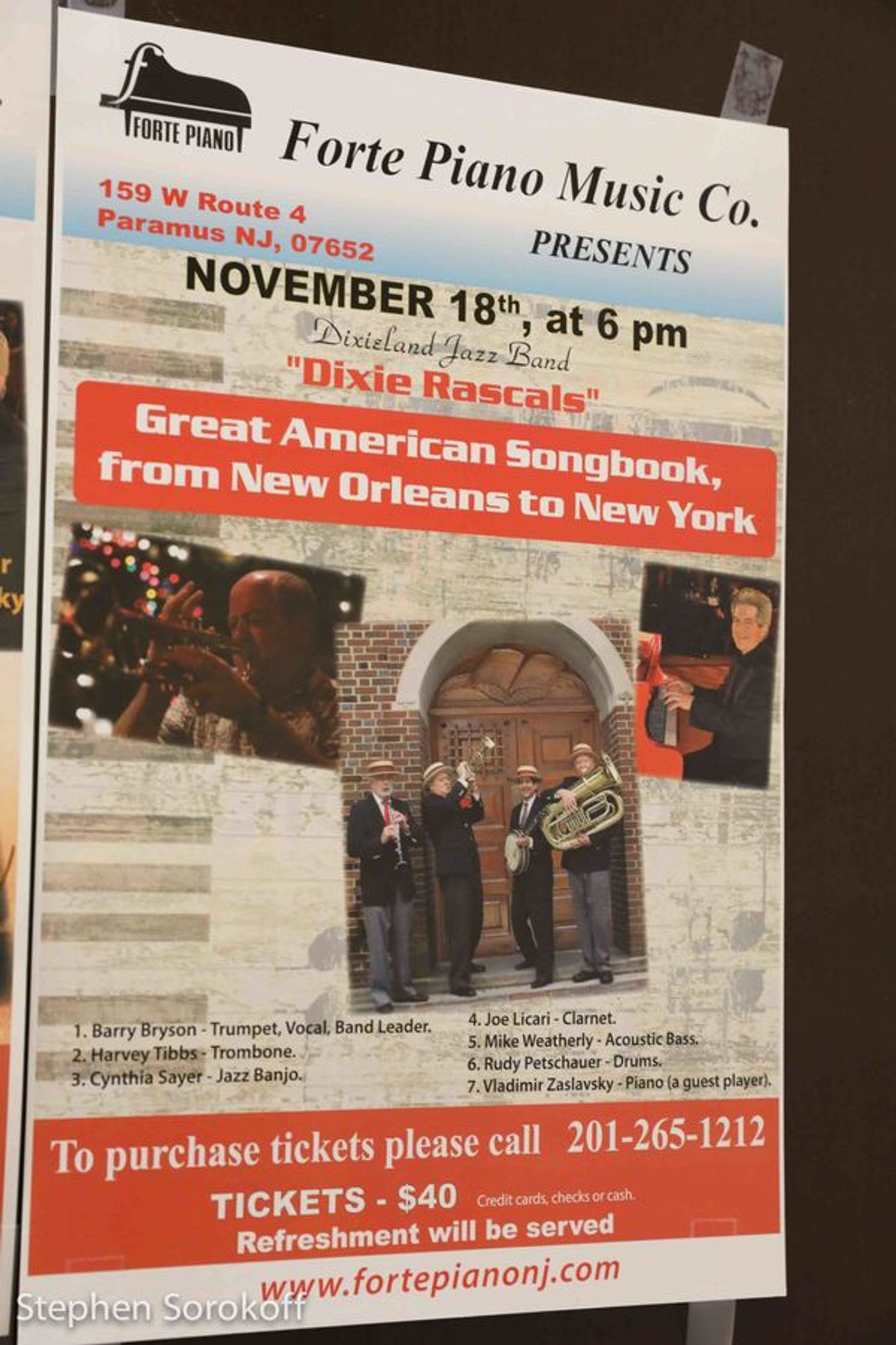 Photo Coverage: Dixie Rascals Sextet Swing at Forte Piano Concert Space  Image