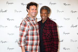 Stephen Schnetzer, Andre De Shields @ BroadwayWorld Stephen Schnetzer, Andre De Shields Photo
