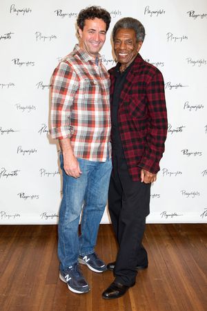 Stephen Schnetzer, Andre De Shields @ BroadwayWorld Stephen Schnetzer, Andre De Shields Photo