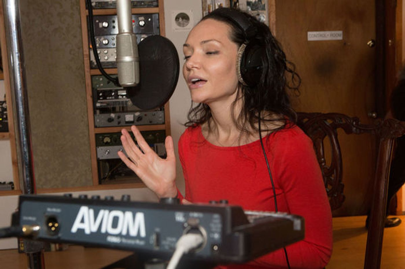 Photo Flash: Go Inside the Recording Studio with Tony Shalhoub, Katrina Lenk and the Cast of THE BAND'S VISIT  Image