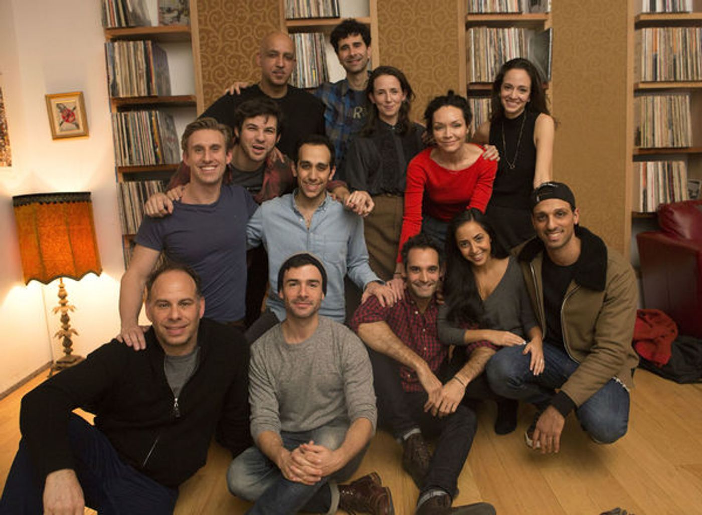 Photo Flash: Go Inside the Recording Studio with Tony Shalhoub, Katrina Lenk and the Cast of THE BAND'S VISIT  Image