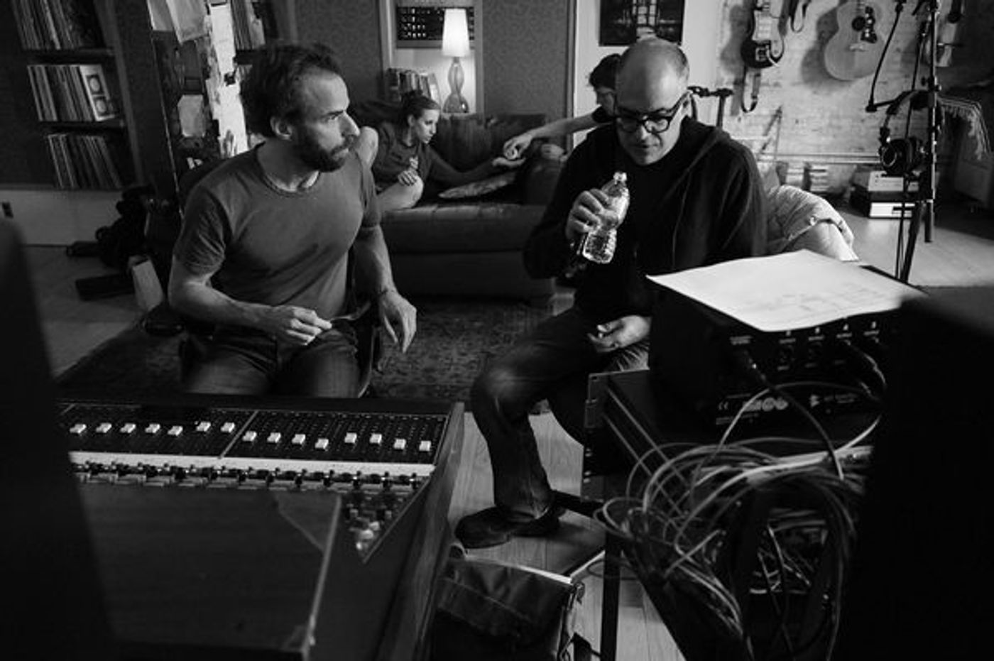 Photo Flash: Go Inside the Recording Studio with Tony Shalhoub, Katrina Lenk and the Cast of THE BAND'S VISIT  Image