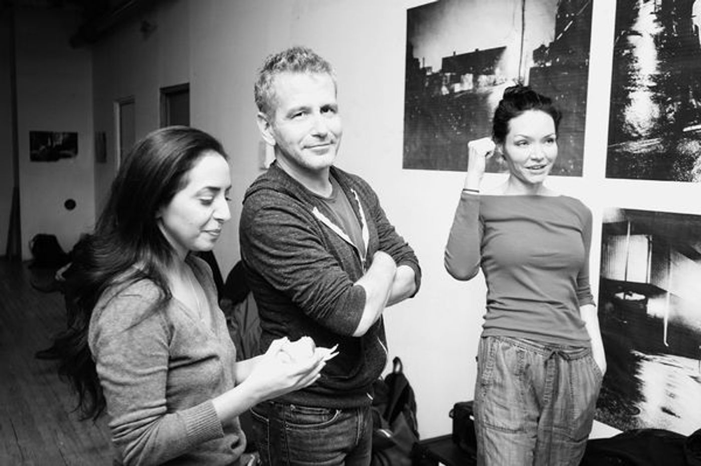 Photo Flash: Go Inside the Recording Studio with Tony Shalhoub, Katrina Lenk and the Cast of THE BAND'S VISIT  Image
