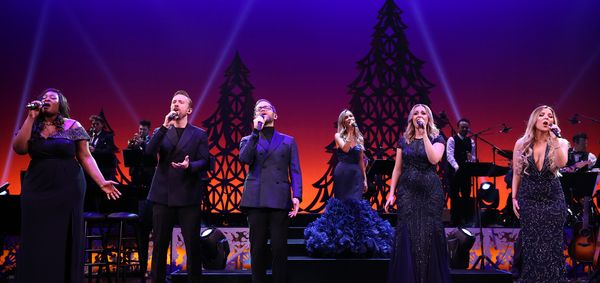 Candice Glover, Peter Hollens, Josh Kaufman, Kaitlyn Bristowe, Evynne Hollens, and Bi Photo