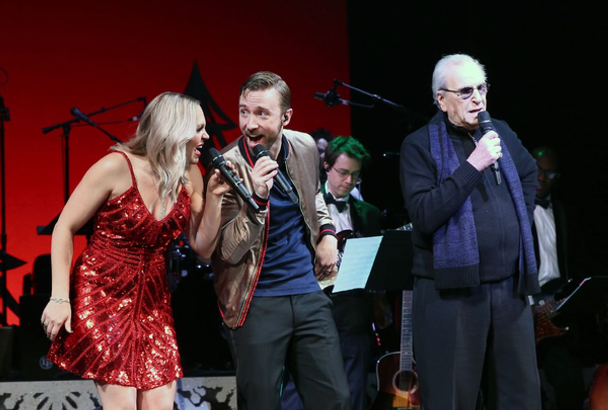 Evynne Hollens, Peter Hollens, and Danny Aiello at 