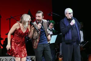 Evynne Hollens, Peter Hollens, and Danny Aiello Photo