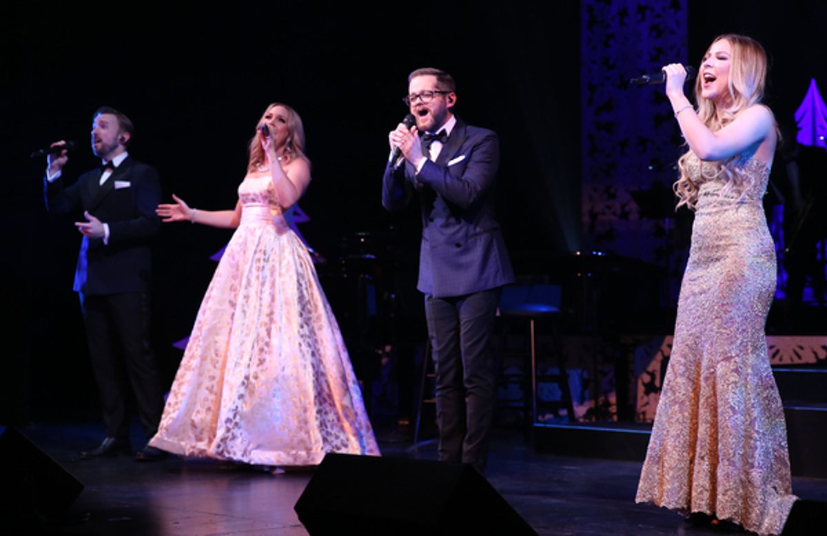 Peter Hollens, Evynne Hollens, Josh Kaufman, and Bianca Ryan at 