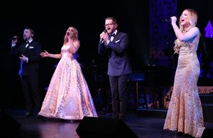Peter Hollens, Evynne Hollens, Josh Kaufman, and Bianca Ryan Photo