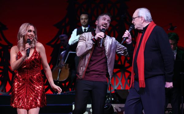 Evynne Hollens, Peter Hollens, and Danny Aiello Photo