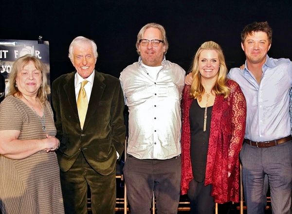Susan King, Dick Van Dyke, Dan Harmon, Christina Wise and Jason Wise Photo