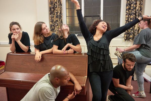 Photos: In the Rehearsal Room for Rose Theatre Kingston's ALICE IN WINTERLAND — photo 5 of 7