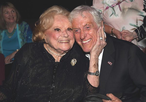 Roe Marie and Dick Van Dyke in between screenings of 