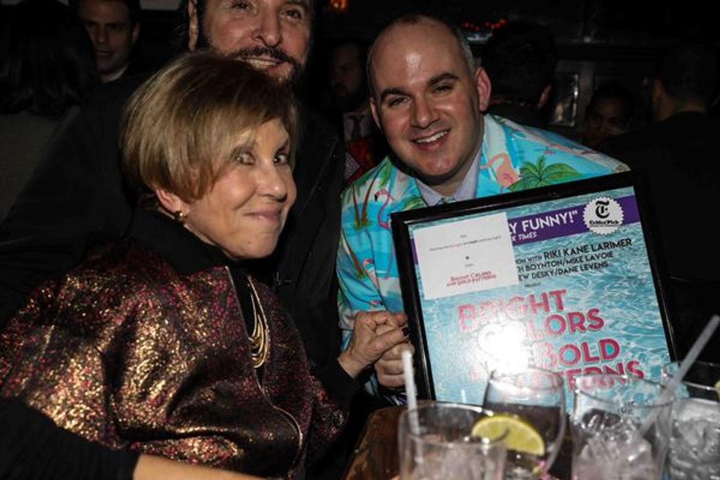 Photo Coverage: BRIGHT COLORS AND BOLD PATTERNS Celebrates Opening Night  Image