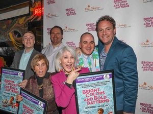 Bright Colors And Bold Patterns, Drew Desky, Dane Levens, Riki Kane Larimer, Jamie deRoy, Drew Droege @ BroadwayWorld Bright Colors And Bold Patterns, Drew Desky, Dane Levens, Riki Kane Larimer, Jamie de Photo
