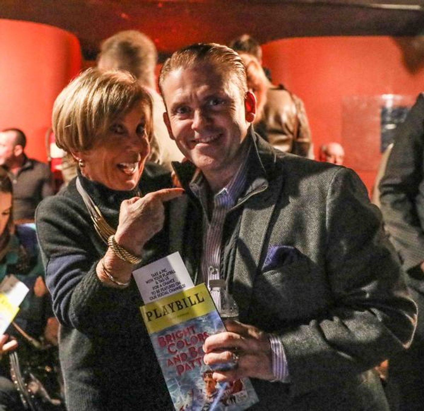 Photo Coverage: BRIGHT COLORS AND BOLD PATTERNS Celebrates Opening Night Photo Coverage: BRIGHT COLORS AND BOLD PATTERNS Celebrates Opening Night Image