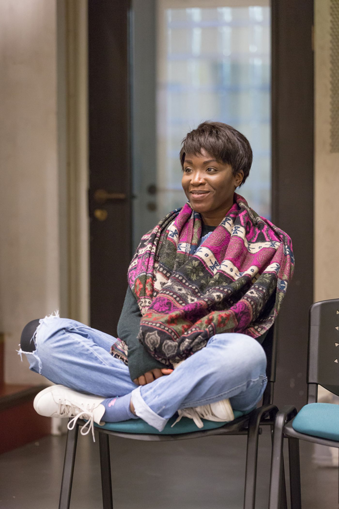 Photo Flash: James Norton and Imogen Poots in Rehearsal for BELLEVILLE at The Donmar Warehouse  Image