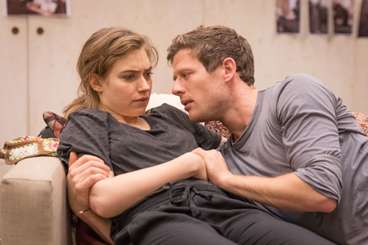 Imogen Poots and James Norton at 