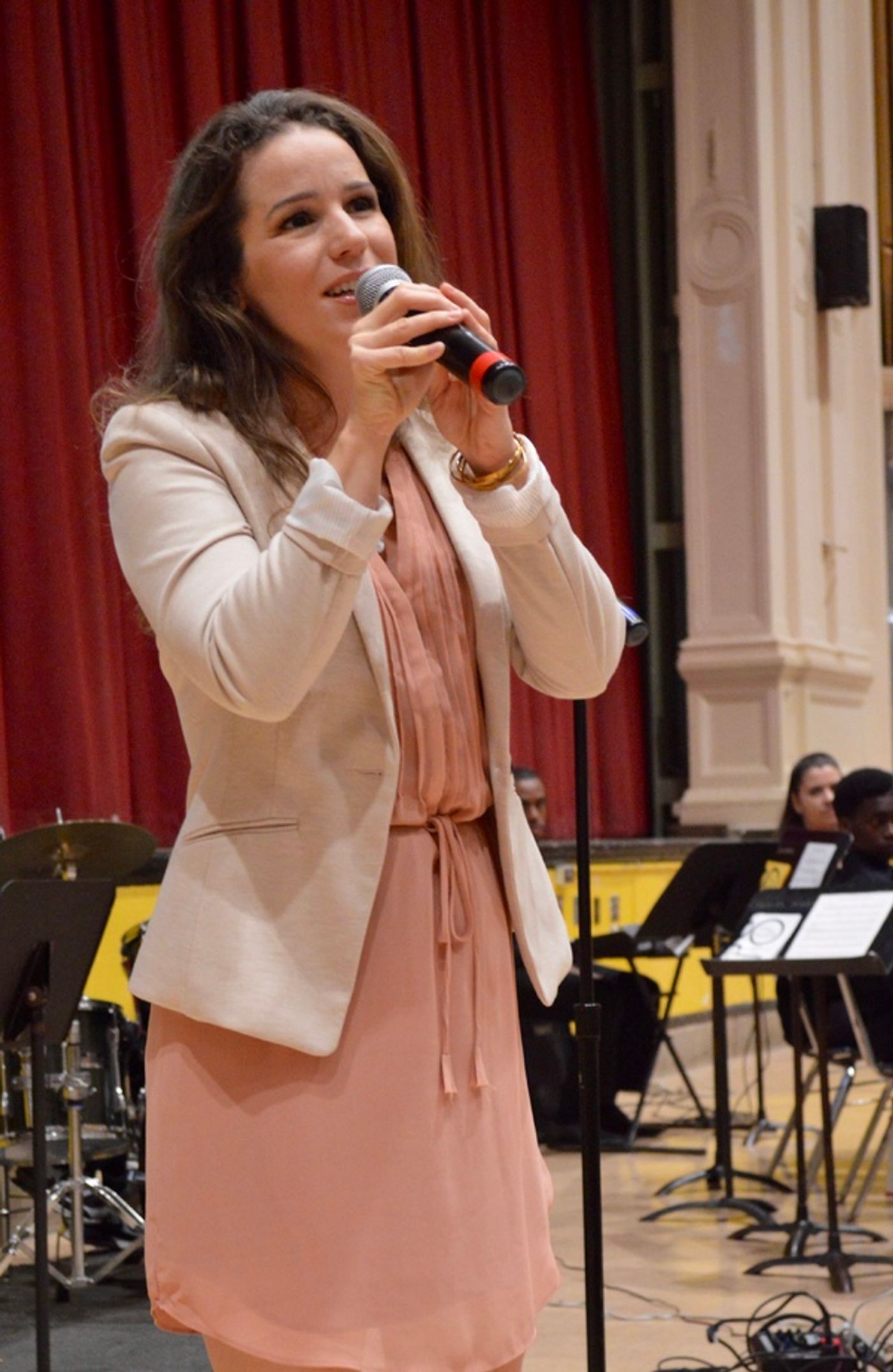 Photo Flash: Chilina Kennedy Celebrates BEAUTIFUL Sing for Hope Piano at Carole King's Alma Mater  Image