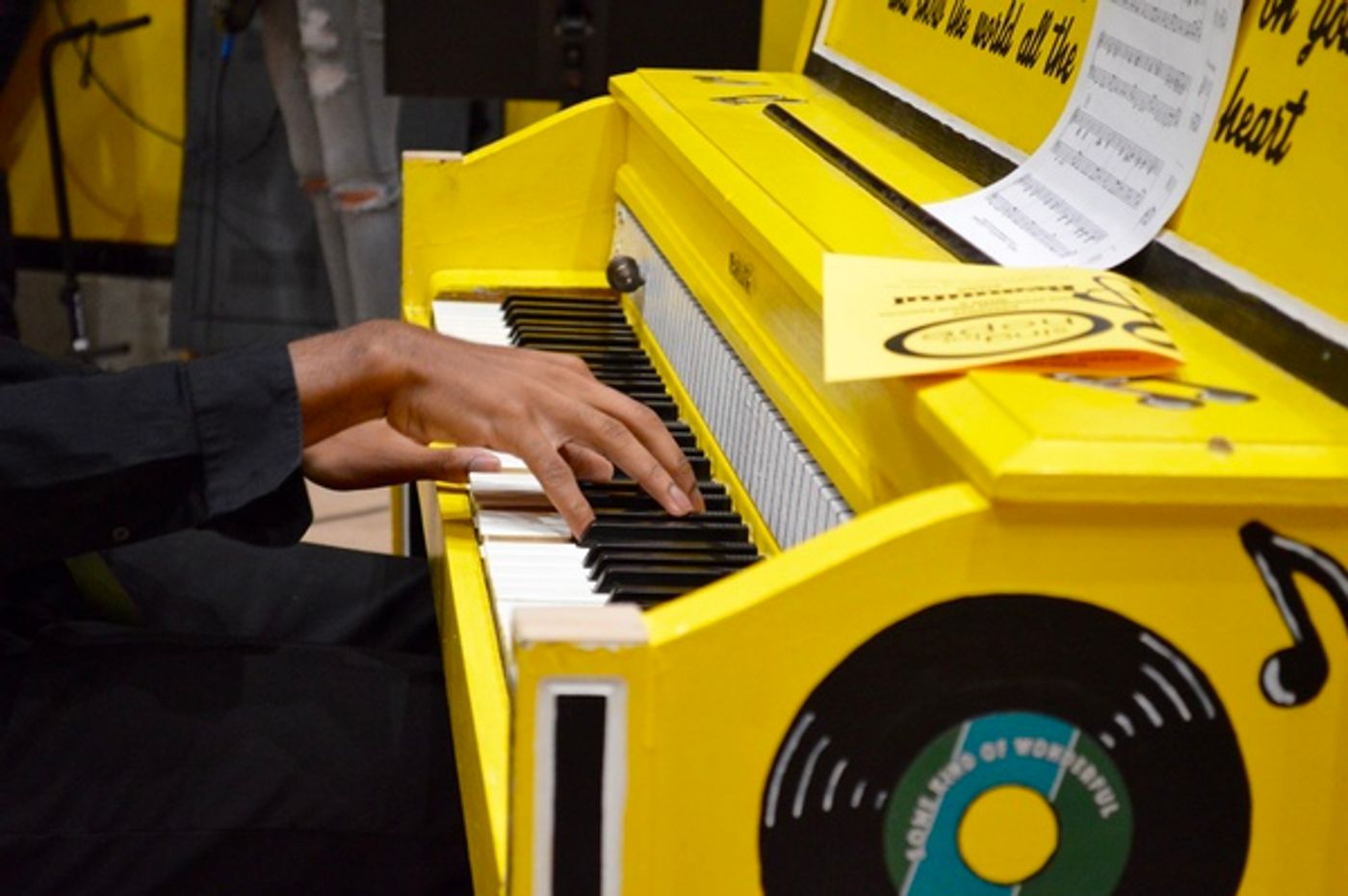 Photo Flash: Chilina Kennedy Celebrates BEAUTIFUL Sing for Hope Piano at Carole King's Alma Mater  Image