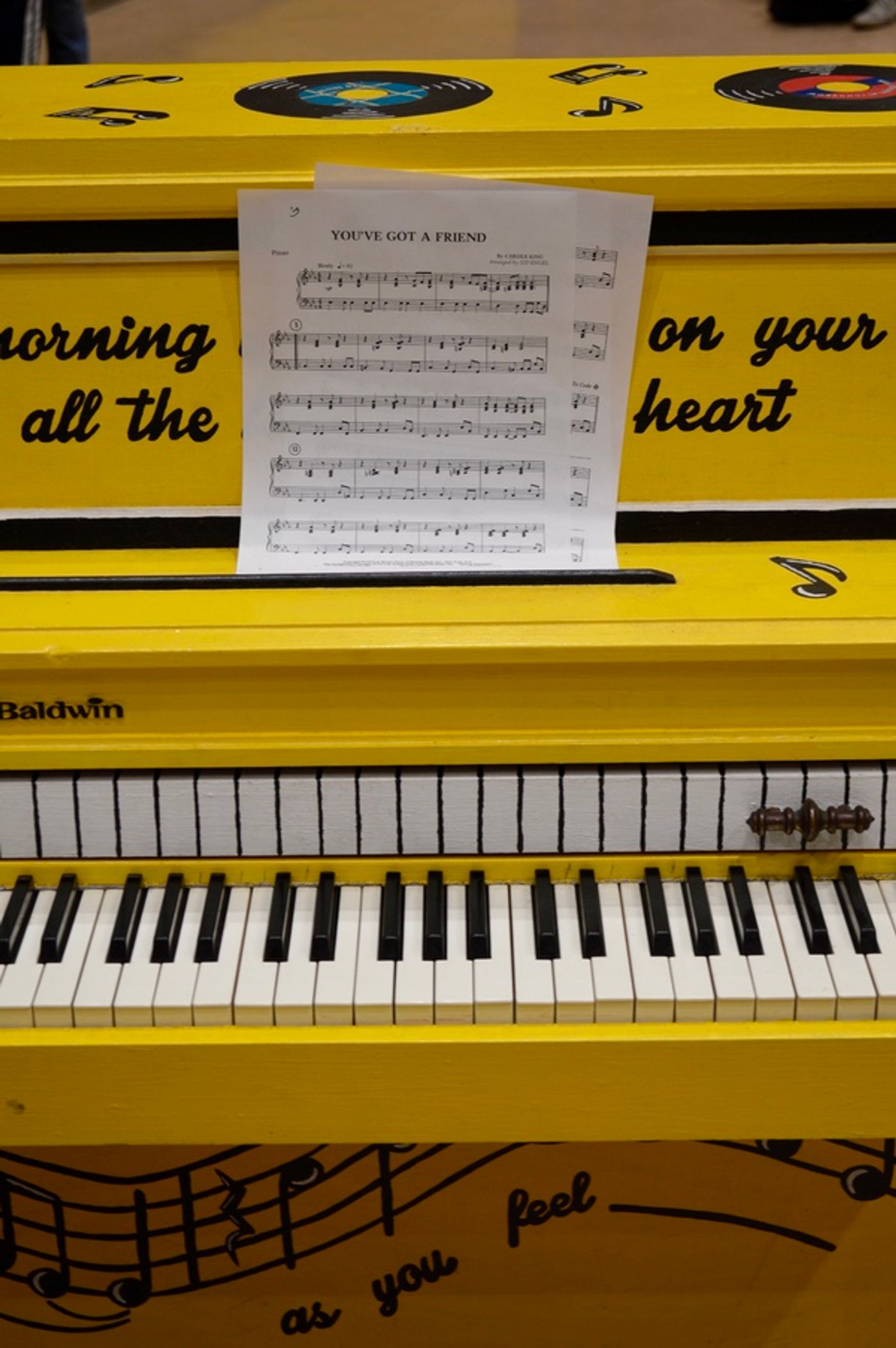 Photo Flash: Chilina Kennedy Celebrates BEAUTIFUL Sing for Hope Piano at Carole King's Alma Mater  Image