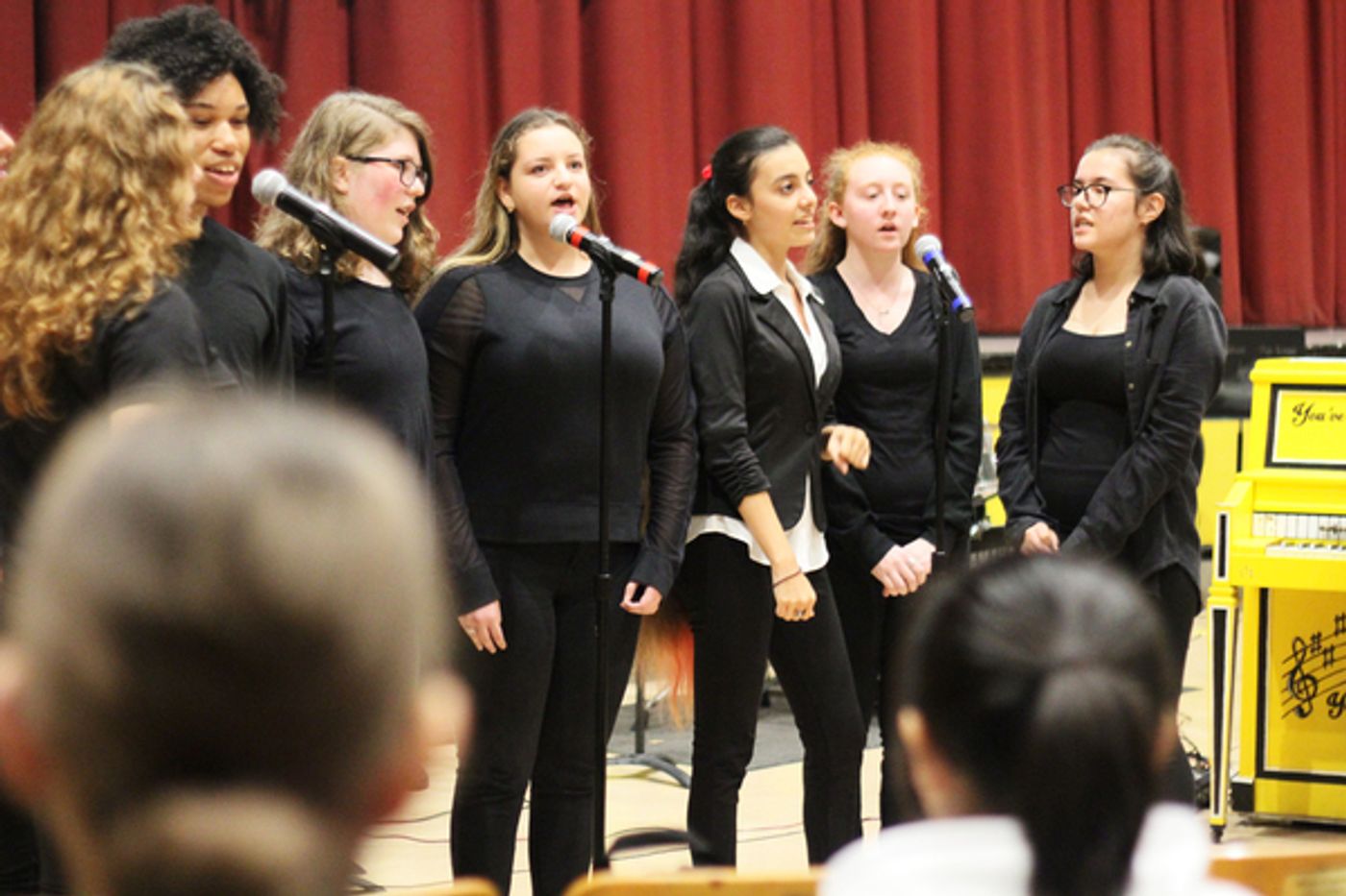 Photo Flash: Chilina Kennedy Celebrates BEAUTIFUL Sing for Hope Piano at Carole King's Alma Mater  Image