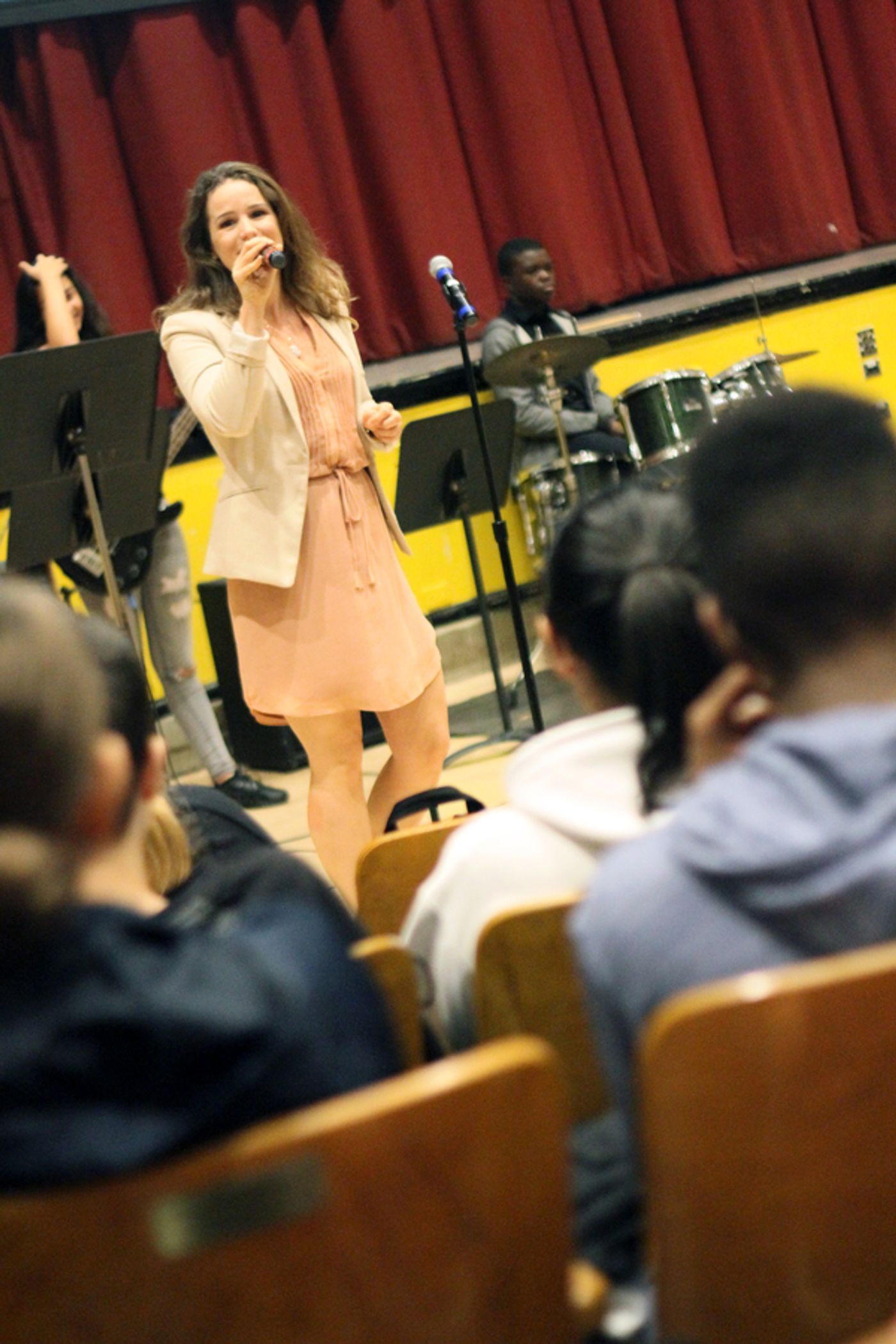 Photo Flash: Chilina Kennedy Celebrates BEAUTIFUL Sing for Hope Piano at Carole King's Alma Mater  Image