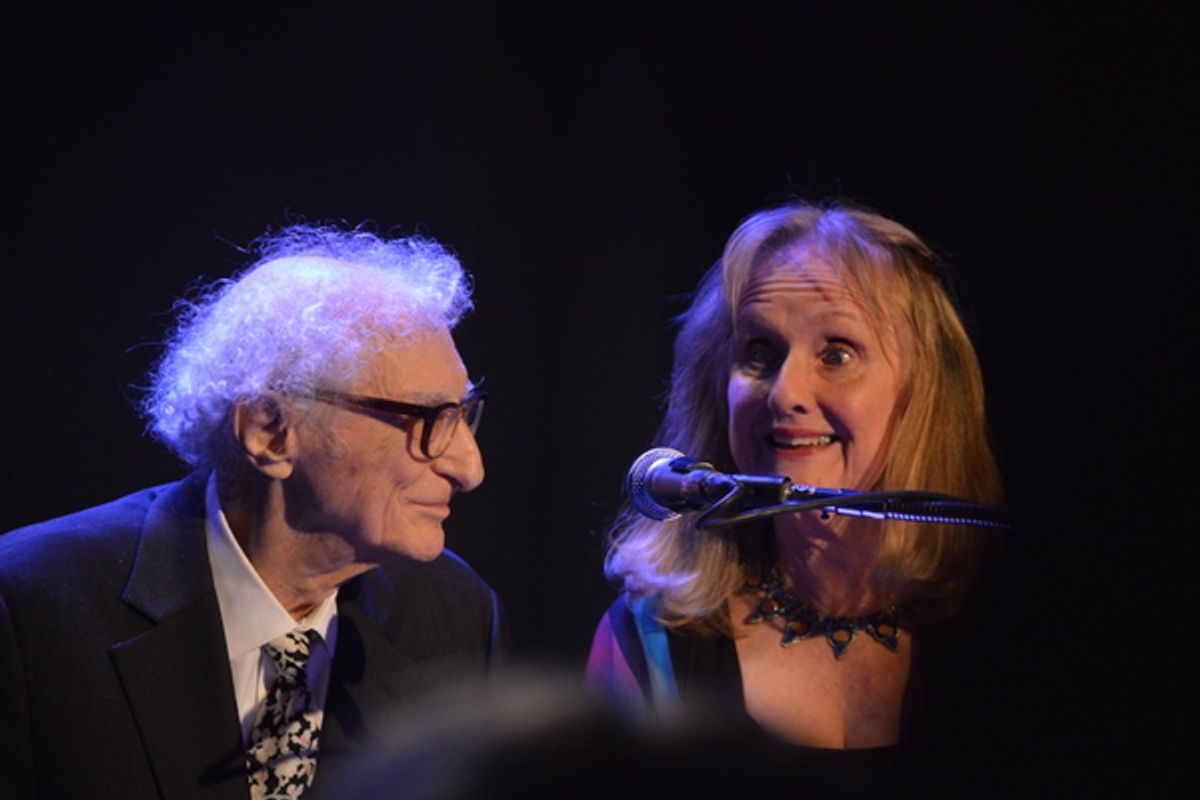 Sheldon Harnick and Nancy Rhodes at 