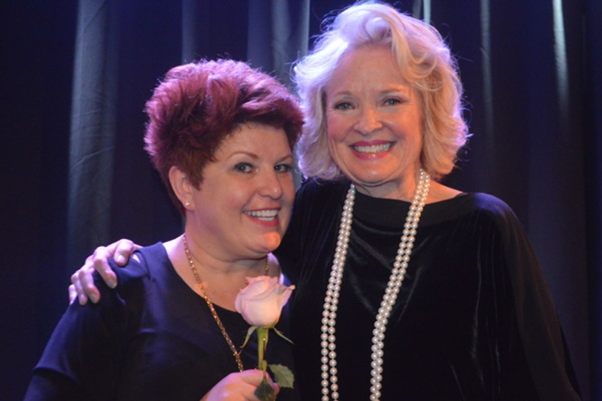 Klea Blackhurst and Christine Ebersole at 