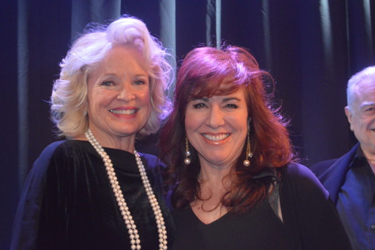 Christine Ebersole and Debbie Gravitte at 