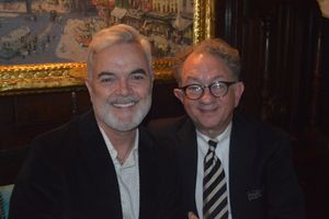 William Ivey Long with a friend Photo