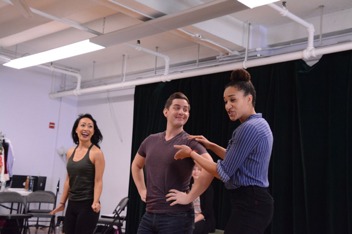 Jackie Nguyen, Matt Densky and Gabrielle McClinton at 