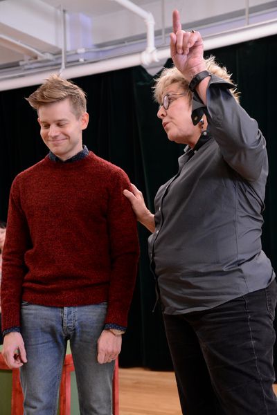 Andrew Keenan-Bolger and Pamela Myers Photo