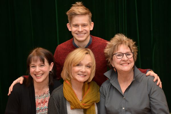 Kim Crosby, Cathy Rigby, Pamela Myers and Andrew Keenan-Bolger Photo