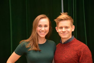 Samantha Hill and Andrew Keenan-Bolger Photo