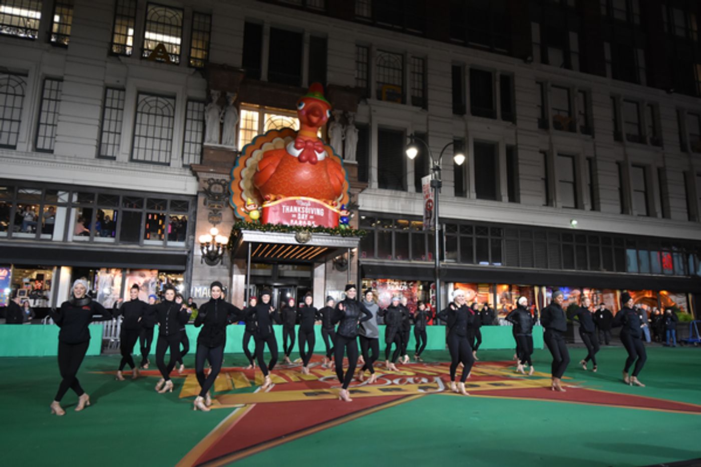 Photo Coverage: Broadway Heads to Herald Square to Rehearse for the MACY'S Thanksgiving Day Parade!  Image