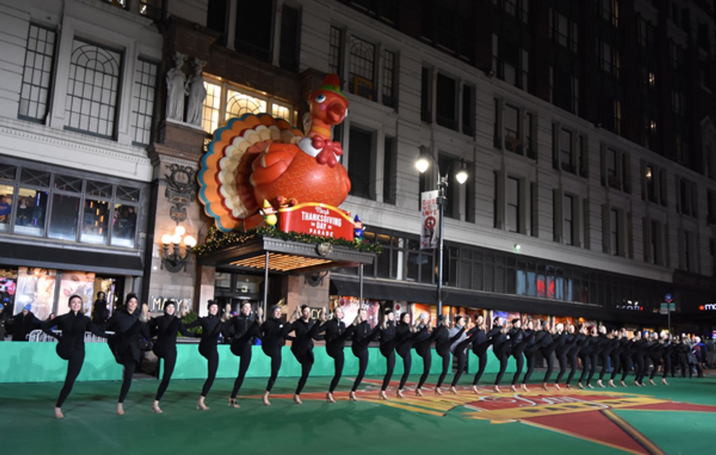 Photo Coverage: Broadway Heads to Herald Square to Rehearse for the MACY'S Thanksgiving Day Parade!  Image