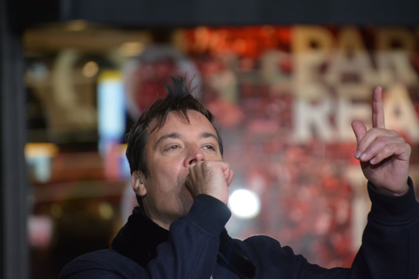 Photo Coverage: Broadway Heads to Herald Square to Rehearse for the MACY'S Thanksgiving Day Parade!  Image