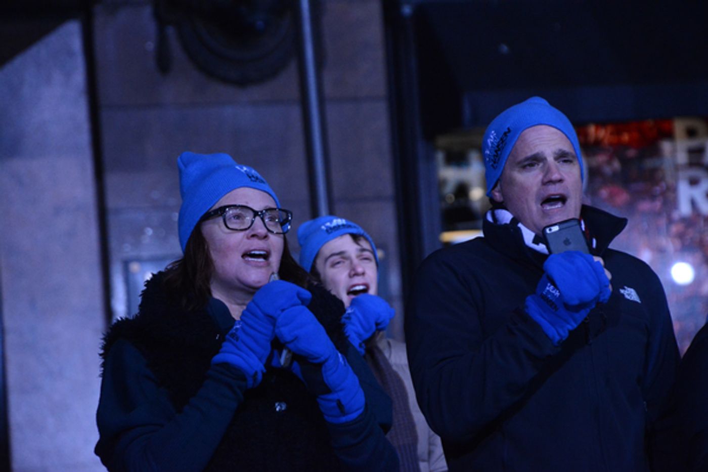 Photo Coverage: Broadway Heads to Herald Square to Rehearse for the MACY'S Thanksgiving Day Parade!  Image
