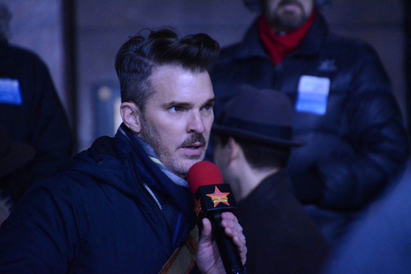 Photo Coverage: Broadway Heads to Herald Square to Rehearse for the MACY'S Thanksgiving Day Parade!  Image