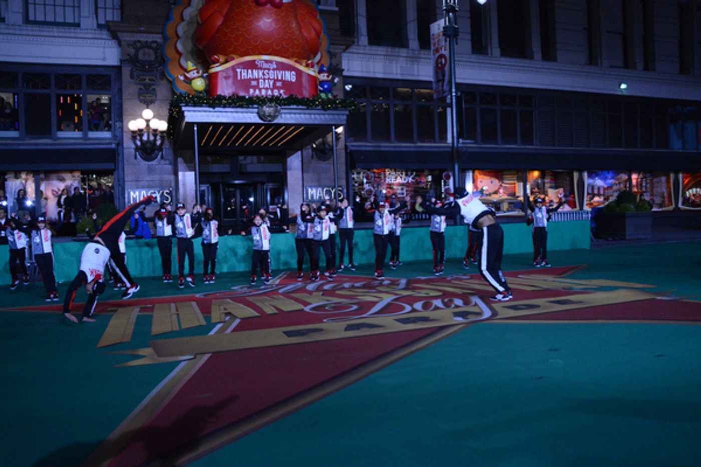 Photo Coverage: Broadway Heads to Herald Square to Rehearse for the MACY'S Thanksgiving Day Parade!  Image