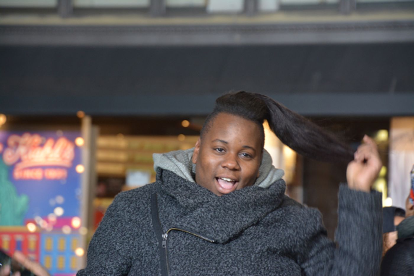 Photo Coverage: Broadway Heads to Herald Square to Rehearse for the MACY'S Thanksgiving Day Parade!  Image