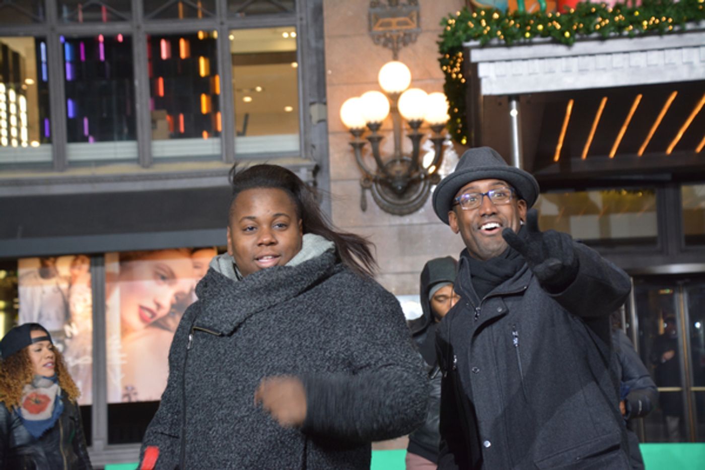 Photo Coverage: Broadway Heads to Herald Square to Rehearse for the MACY'S Thanksgiving Day Parade!  Image