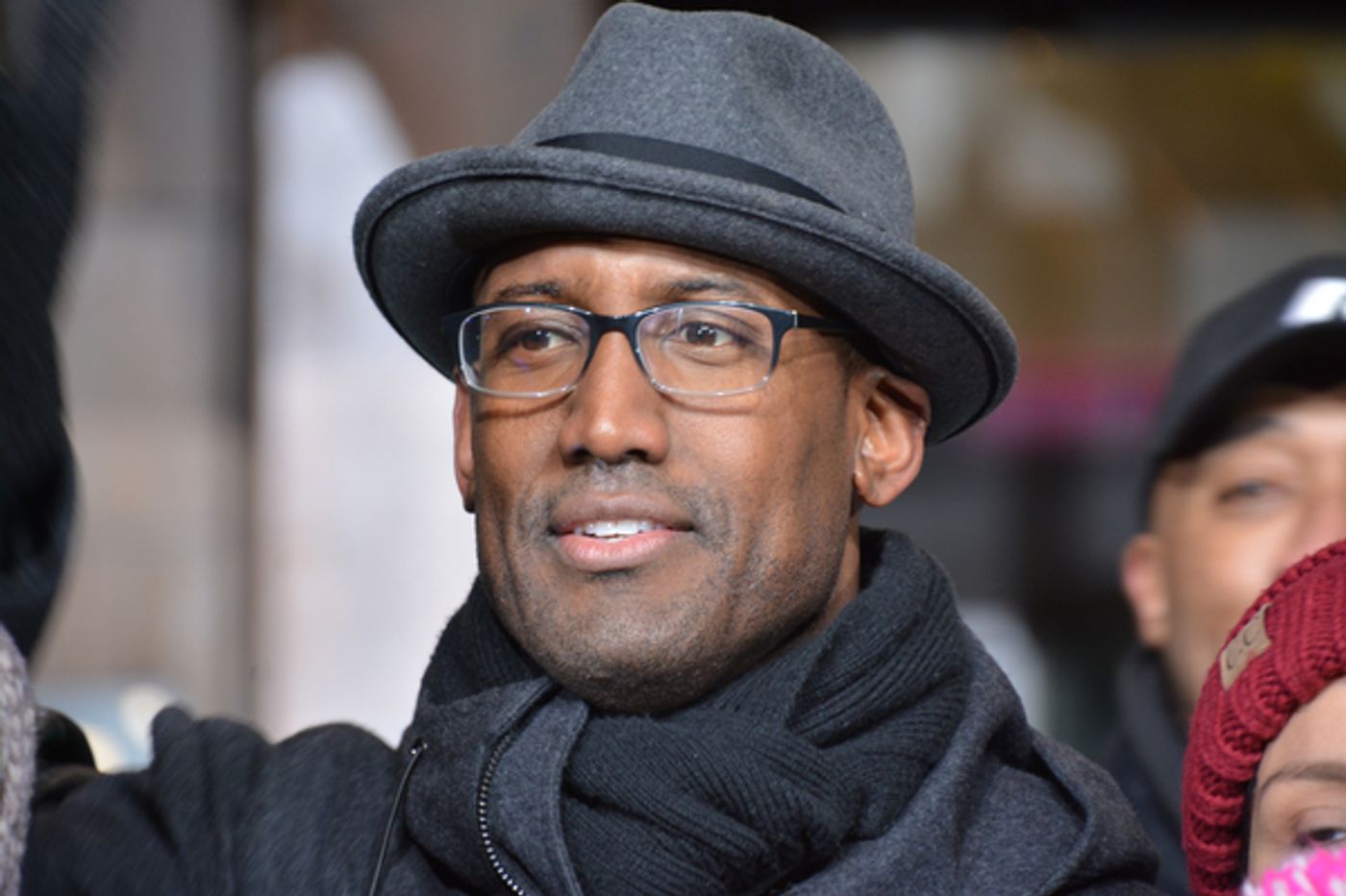 Photo Coverage: Broadway Heads to Herald Square to Rehearse for the MACY'S Thanksgiving Day Parade!  Image