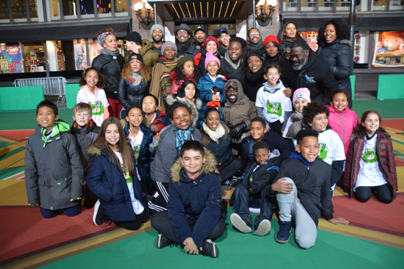 Photo Coverage: Broadway Heads to Herald Square to Rehearse for the MACY'S Thanksgiving Day Parade!  Image