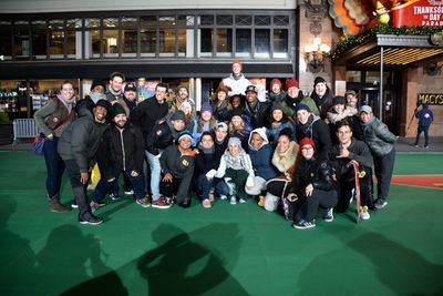 Danny Skinner, Ethan Slater, Lilli Cooper and The Cast of Sponge Bob Square Pants Photo